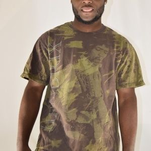 RARE Vintage Liquid Blue Jimi Hendrix Short Sleeve